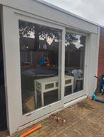 Hardhouten kozijn schuifpui dubbel glas driepuntssluiting, Doe-het-zelf en Verbouw, Kozijnen en Schuifpuien, Ophalen of Verzenden