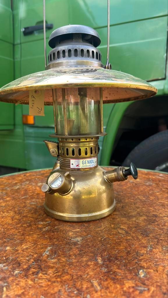 Geniol 150 cp met kap, Antiek en Kunst, Antiek | Lampen, Ophalen of Verzenden