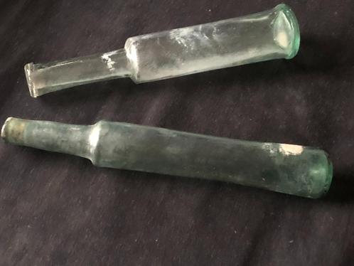 Bodemvondst Holland HAARLEMMER olie flesjes 300 jr. INTACT !, Antiek en Kunst, Curiosa en Brocante, Ophalen of Verzenden