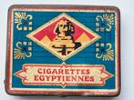 Egyptiennes Egypte Cigarettes blik, Verzamelen, Blikken, Ophalen of Verzenden, Gebruikt, Overige