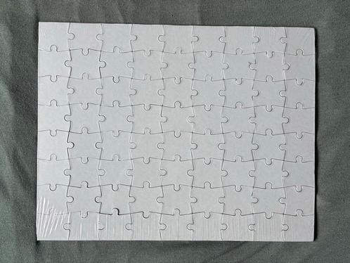 Blanco Puzzel - Personaliseer Je Eigen Puzzel!, Hobby en Vrije tijd, Denksport en Puzzels, Nieuw, Legpuzzel, Minder dan 500 stukjes