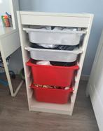 Trofast kast Ikea wit met bakken, Huis en Inrichting, Ophalen, 5 laden of meer, 50 tot 100 cm, Zo goed als nieuw