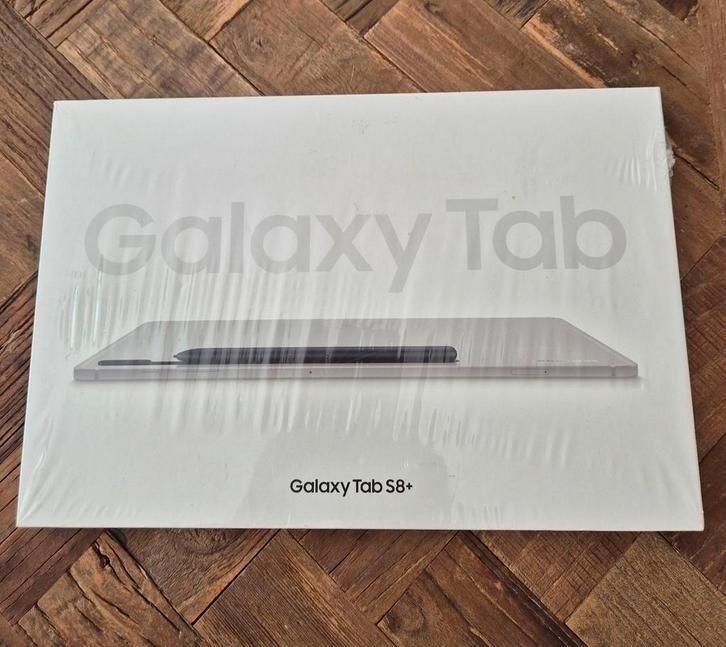 Samsung Galaxy Tab S8 PLUS silver, Computers en Software, Android Tablets, Nieuw, 12 inch, 128 GB, Uitbreidbaar geheugen, Ophalen of Verzenden