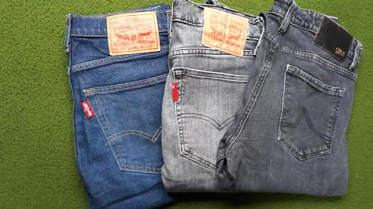 merkkleding heren maten medium en large in perfecte staat., Kleding | Heren, Heren-kledingpakketten, Zo goed als nieuw, Maat 48/50 (M)