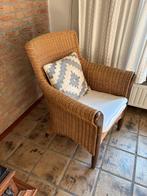 Rotan stoel, Huis en Inrichting, Fauteuils, Ophalen, Gebruikt, 50 tot 75 cm, Riet of Rotan