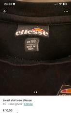 Zwarte  shirt van ellesse, Kinderen en Baby's, Kinderkleding | Maat 176, Ophalen, Zo goed als nieuw, Shirt of Longsleeve