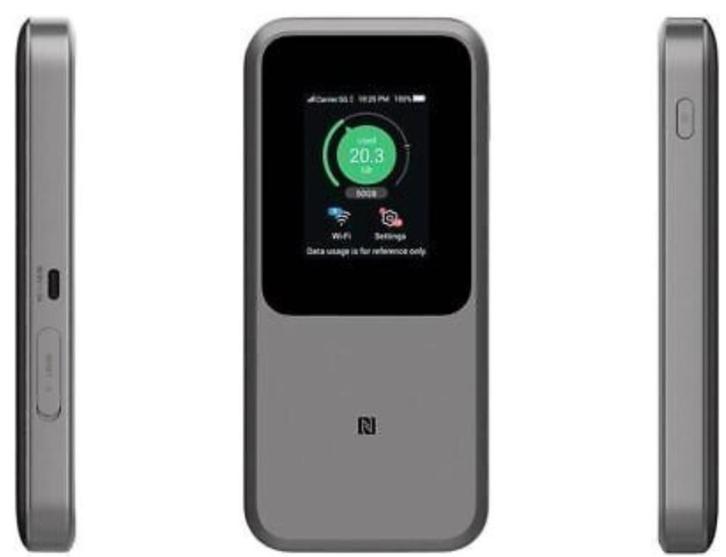 ZTE MU5120 5G Mobiele WiFi 6 Hotspot, Computers en Software, Routers en Modems, Zo goed als nieuw, Router, Ophalen of Verzenden