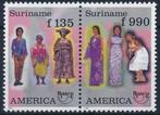 Suriname 1996 UPAE Traditionele klederdrachten postfris, Verzenden, Postfris