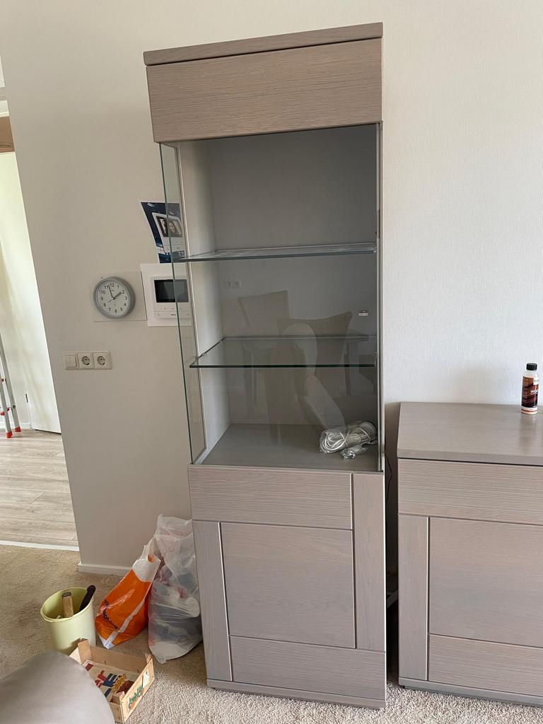 Kastenwand, Ophalen, 150 tot 200 cm, Zo goed als nieuw, Minder dan 100 cm