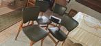 Set van 4 vintage stoelen, Huis en Inrichting, Stoelen, Ophalen of Verzenden