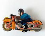 Oud Blikken Speelgoed Motorfiets LMZ Tin Toy Motorcycle, Antiek en Kunst, Antiek | Speelgoed, Verzenden