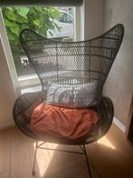 Geweldig leuke rotan eggchair, Huis en Inrichting, Stoelen, Ophalen, Overige kleuren, Riet of Rotan, Zo goed als nieuw