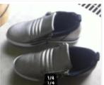 Dames Sneakers maat 40 brons met zwart., Kleding | Dames, Schoenen, Zwart, Ophalen of Verzenden, Sneakers of Gympen, Zo goed als nieuw