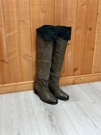 Grotesque leren laarzen maat 37, Ophalen of Verzenden, Zo goed als nieuw, Hoge laarzen