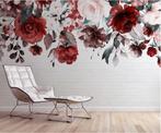 Fotobehang (vliesbehang en nieuw in doos), Huis en Inrichting, Ophalen, Minder dan 10 m², Roze, Bloemen