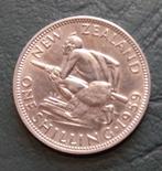 Nieuw-Zeeland 1 Shilling 1959, Postzegels en Munten, Munten | Oceanië, Ophalen of Verzenden, Losse munt