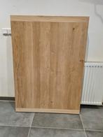 Massief eiken tafelblad (120x85x5), Ophalen, 50 tot 100 cm, Minder dan 50 cm, Rechthoekig