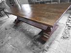 Authentieke ambtelijke kloostertafel xxl, Ophalen, Rechthoekig, 200 cm of meer, 50 tot 100 cm