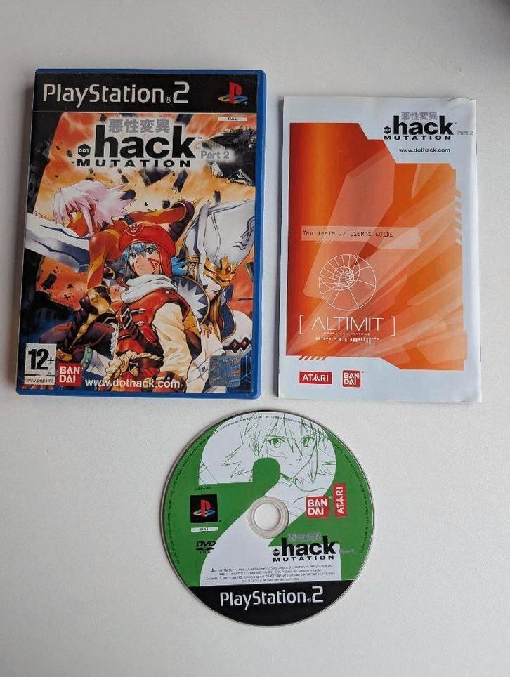 .hack mutation part 2 PS2, Spelcomputers en Games, Games | Sony PlayStation 2, Zo goed als nieuw, Avontuur en Actie, 1 speler