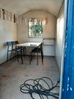 Schaftkeet bouwkeet pipowagen, Doe-het-zelf en Verbouw, Bouwketen en Schaftketen, Ophalen, Gebruikt