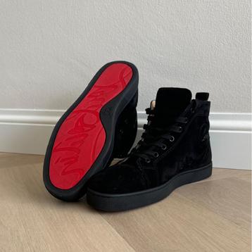 Christian Louboutin High Tops – Zwart Suède – Maat 44 beschikbaar voor biedingen