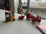 Lego juniors 10740 brandweerset inclusief koffer, Ophalen of Verzenden, Zo goed als nieuw, Complete set, Lego