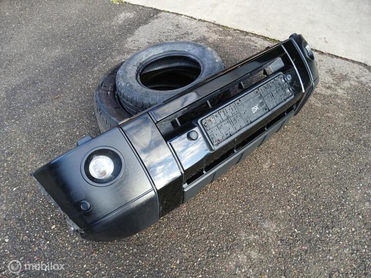 Voorbumper Land Rover Discovery III 3 Voor Bumper Zwart, Auto-onderdelen, Carrosserie en Plaatwerk, Bumper, Land Rover, Voor, Gebruikt