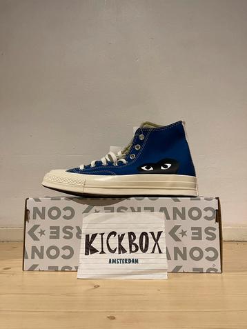 Converse CDG Blauw EU 41,5 - Nieuwstaat! beschikbaar voor biedingen
