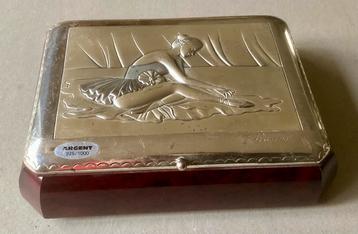 Sieradenkistje Leader Argenti. Deksel van Sterling Zilver. beschikbaar voor biedingen