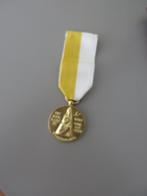 medaille religieus 24 krt verguld, Ophalen of Verzenden, Nieuw