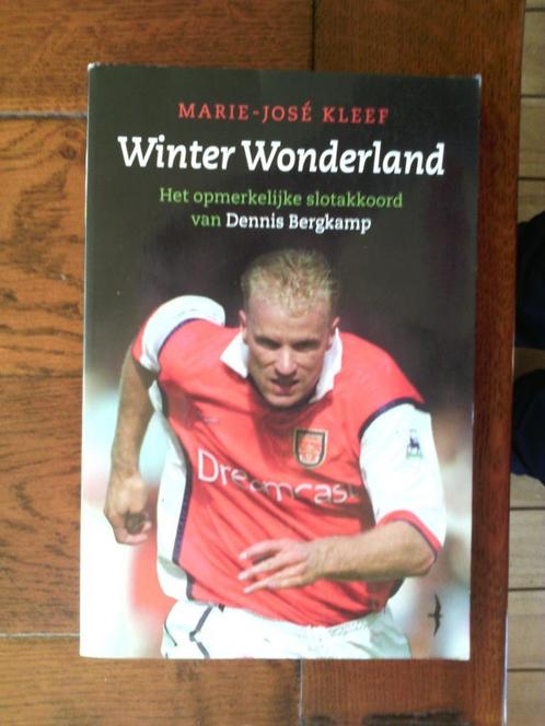 voetbalboek- Winter Wonderland ( Dennis Bergkamp ), Boeken, Sportboeken, Zo goed als nieuw, Balsport, Ophalen of Verzenden