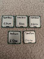 Intel Core Duo & Pentium Dual Core Processors - Retro PC, Computers en Software, Ophalen of Verzenden, Gebruikt, Socket 775