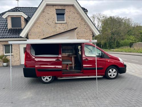 Camperbus Citroen Jumpy 1.6hdi Airco luifel 220v 2008, Caravans en Kamperen, Campers, Particulier, Bus-model, Chausson, Diesel