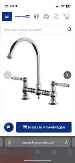 Keukenkraan klassiek aquatrimo dubbele uitloop chroom, Ophalen of Verzenden, Zo goed als nieuw