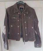 L'ARGENTINA BRUIN RIBJASJE STRETCH MT 38 ONGEVEER, Maat 38/40 (M), Bruin, Zo goed als nieuw, Jasje