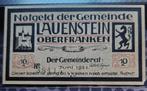 Lauenstein 10 pfennig notgeld, Postzegels en Munten, Los biljet, Duitsland, Verzenden