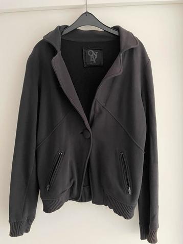 ONLY zwart sweat vest beschikbaar voor biedingen