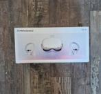 Meta quest 2 + Elite strap + Travel case, Spelcomputers en Games, Virtual Reality, Ophalen of Verzenden, Zo goed als nieuw, VR-bril