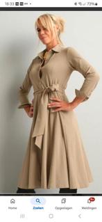 Nicolette kluijver travelstof jurk nieuw, Kleding | Dames, Ophalen, Nieuw, Maat 42/44 (L), Bruin