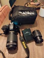 Nikon D3500 met kitlens en 70-300 lens, Ophalen, Gebruikt, Nikon, 8 keer of meer
