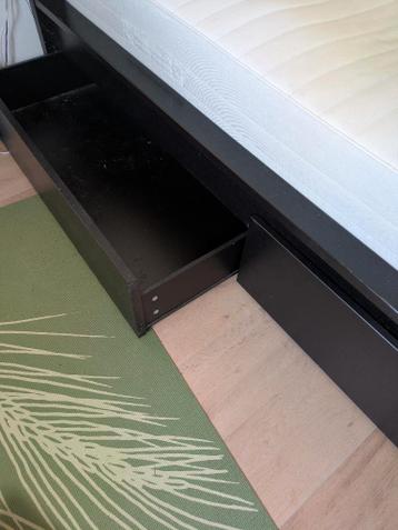 IKEA MALM bed met lades, incl matras & lattenbodem - afbeelding 3
