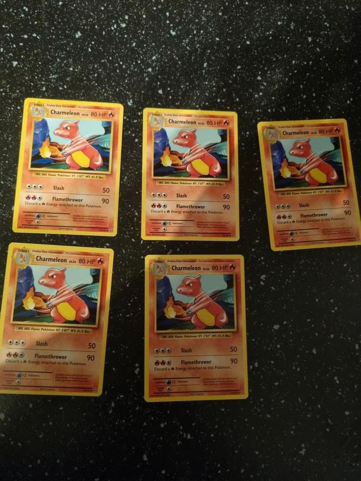 5x Charmeleon 10/108 - Nette Staat!, Hobby en Vrije tijd, Verzamelkaartspellen | Pokémon, Gebruikt, Losse kaart, Ophalen of Verzenden
