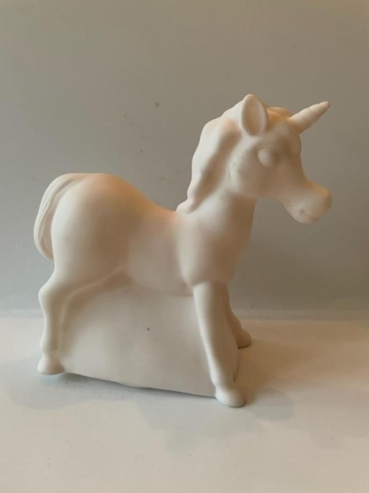 klein lampje kinderkamer. Witte eenhoorn lamp / bedlampje., Kinderen en Baby's, Kinderkamer | Inrichting en Decoratie, Zo goed als nieuw