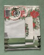 Pakket Tafelkleed Tafelloper Servetten Onderzetters Vintage, Diversen, Kerst, Ophalen of Verzenden, Nieuw