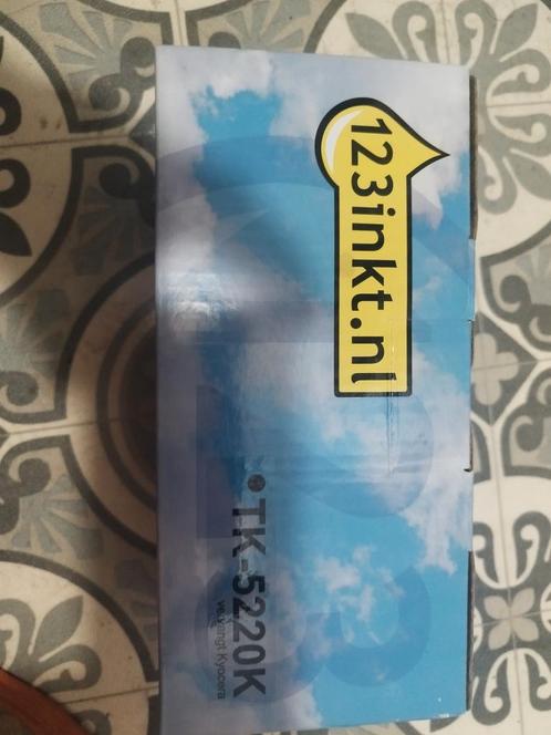 Kyocera TK-5220K toner zwart (123inkt huismerk)nieuw, Computers en Software, Printerbenodigdheden, Zo goed als nieuw, Toner, Ophalen of Verzenden