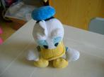 disney donald duck knuffel met rode strik van 24cm groot, Verzamelen, Disney, Ophalen of Verzenden, Donald Duck, Zo goed als nieuw