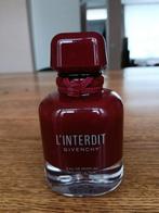 Givenchy L'interdit edp rouge ultime 80ml bijna vol, Ophalen of Verzenden, Nieuw