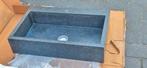 Eye catcher!! Hardstenen Granieten spoelbak (verlijmd), Nieuw, Minder dan 100 cm, 50 tot 75 cm, 50 tot 100 cm