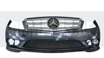 Bumper Mercedes C Klasse W204 AMG 07-10 A2048853725 Voorbump, Gebruikt, Voor, 6 maanden garantie, Ophalen of Verzenden