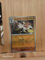 Lycanroc Temporal Forces reverse holo 090/162, Ophalen of Verzenden, Zo goed als nieuw, Losse kaart